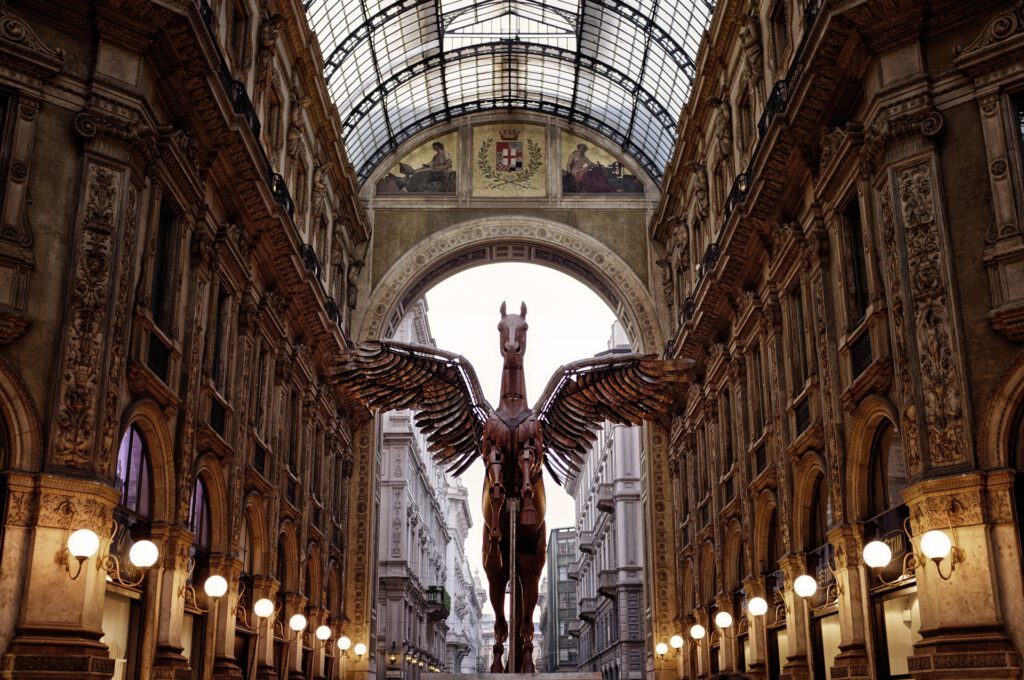 Milaan Galleria Vittorio Emanuele II