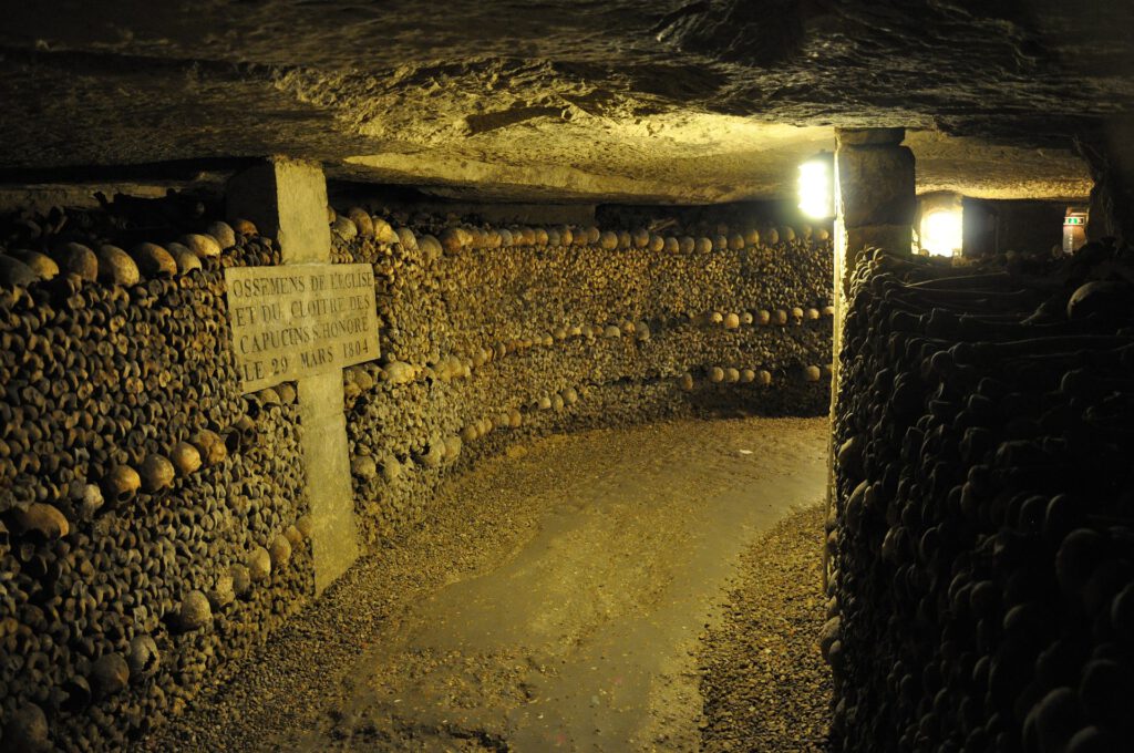 Parijs-catacombe