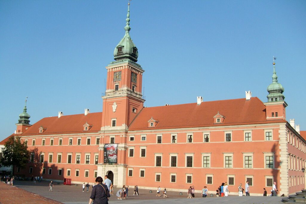 Warschau Koninklijke paleis kasteel