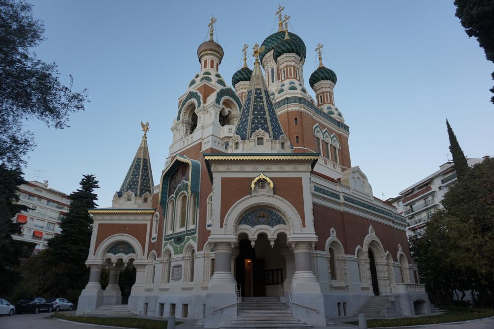 Russisch-Orthodoxe Kerk van Sint-Nicolaas in nice